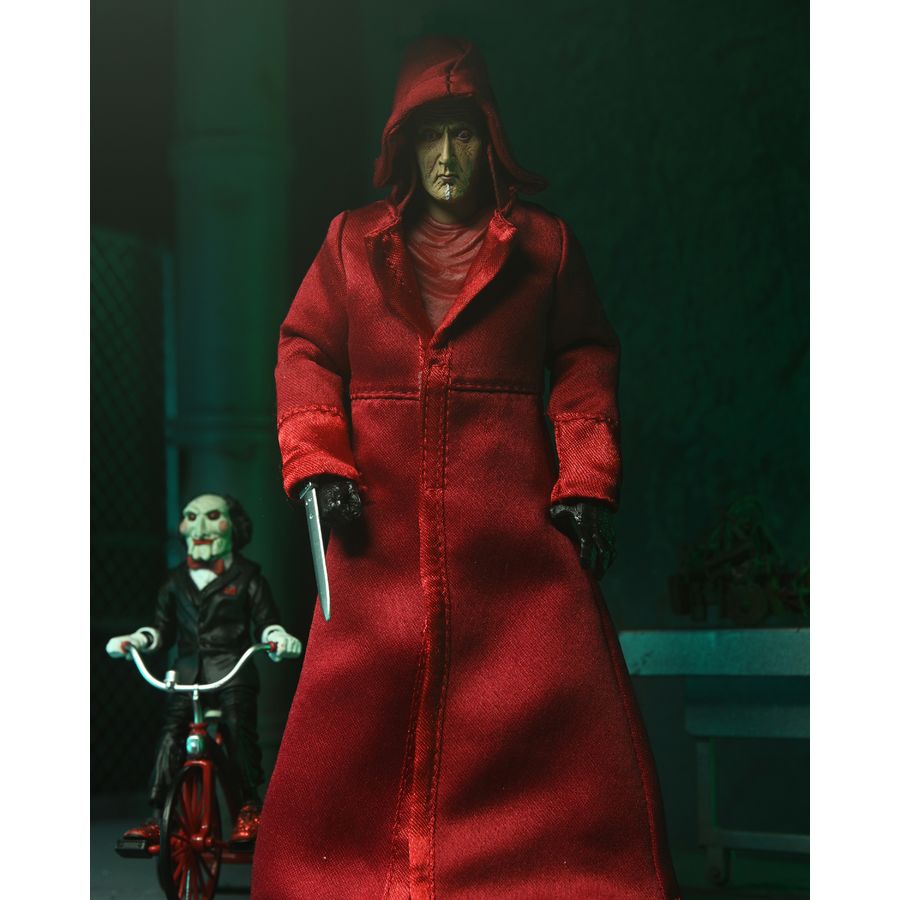 NECA Saw - Ultimate Jigsaw Killer & Billy Red Robe Actionfigur
