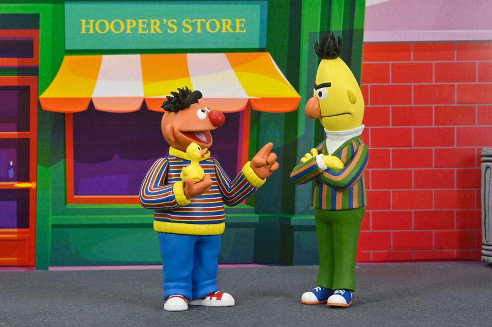 NECA Sesamstraße Bert Toony Classics Actionfigur