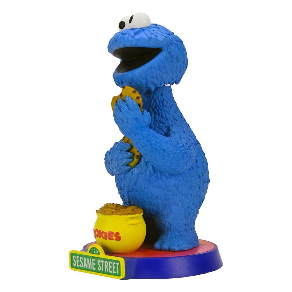 NECA Sesamstraße Krümelmonster Head Knocker Wackelkopf-Figur