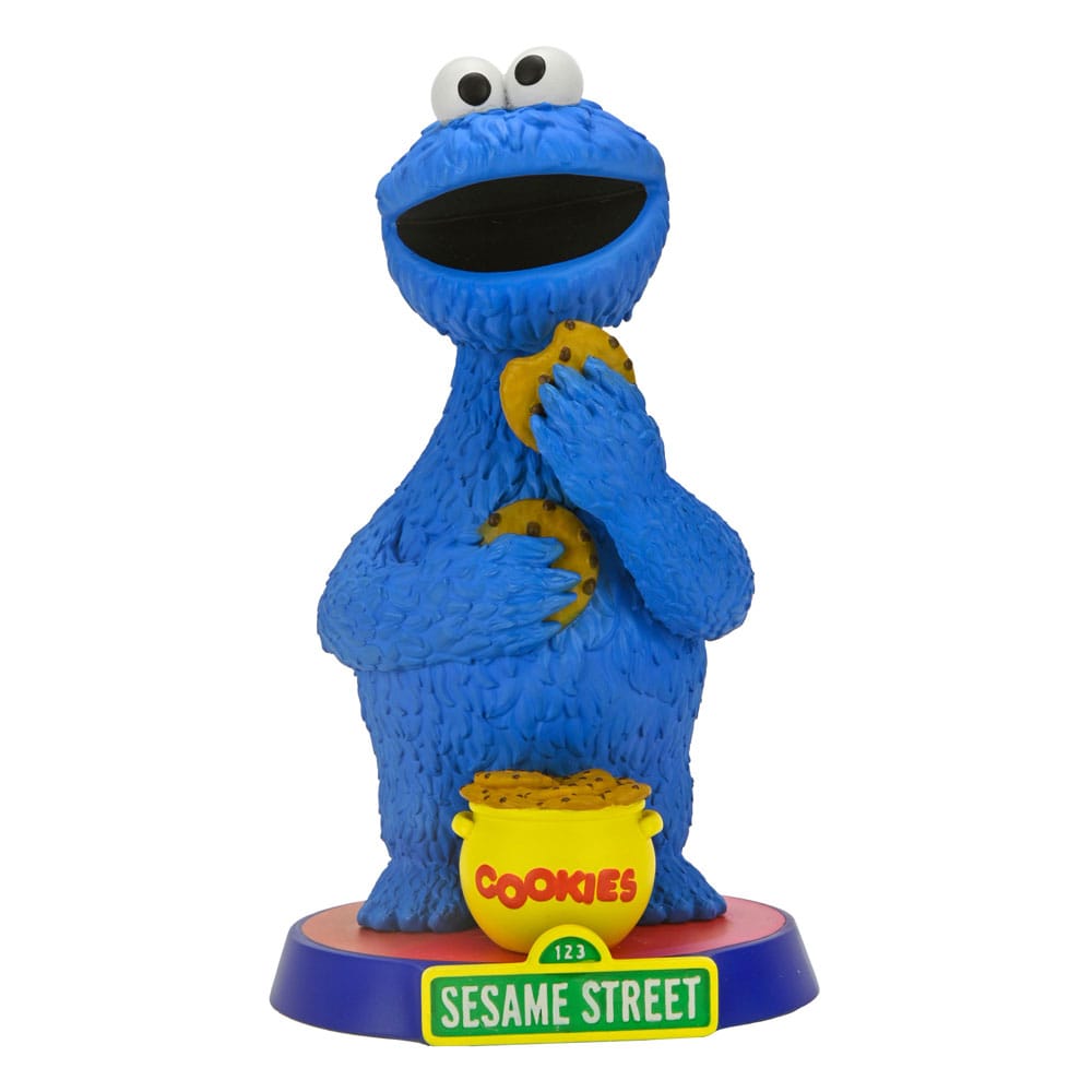 NECA Sesamstraße Krümelmonster Head Knocker Wackelkopf-Figur