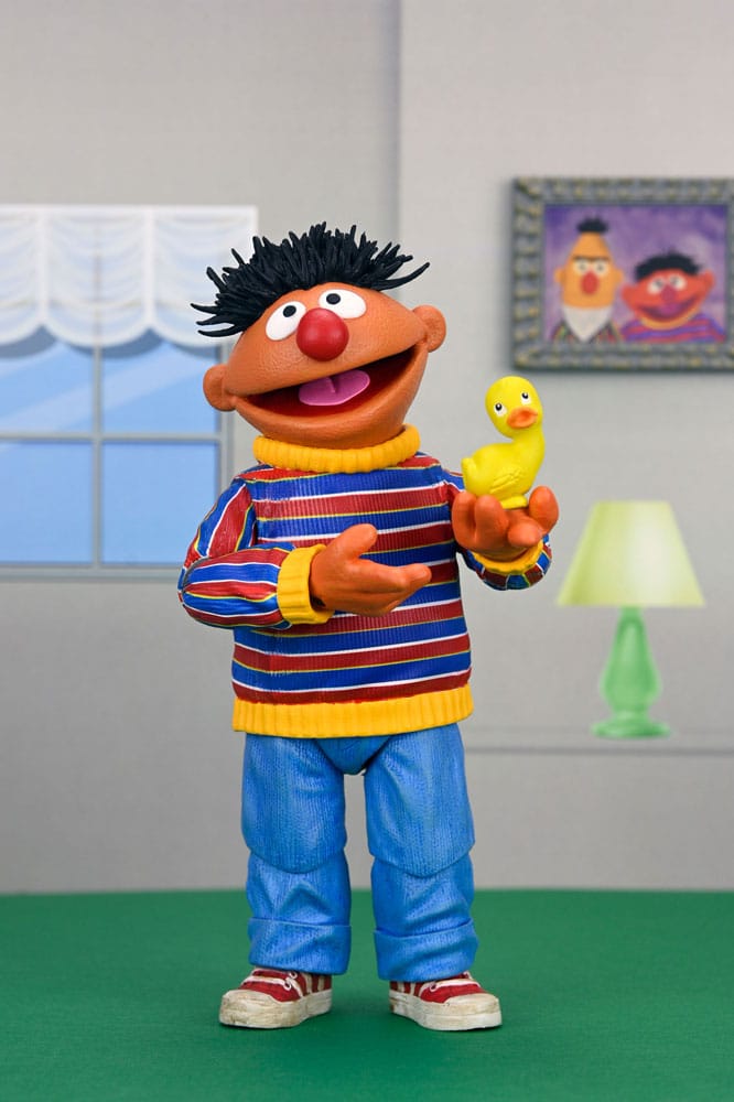 NECA Sesamstraße - Ultimate Ernie 18 cm Actionfigur
