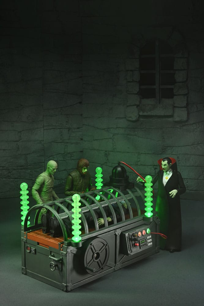 NECA Studios Monsterizer mit Light-Up Effekten Originals Vintage Diorama