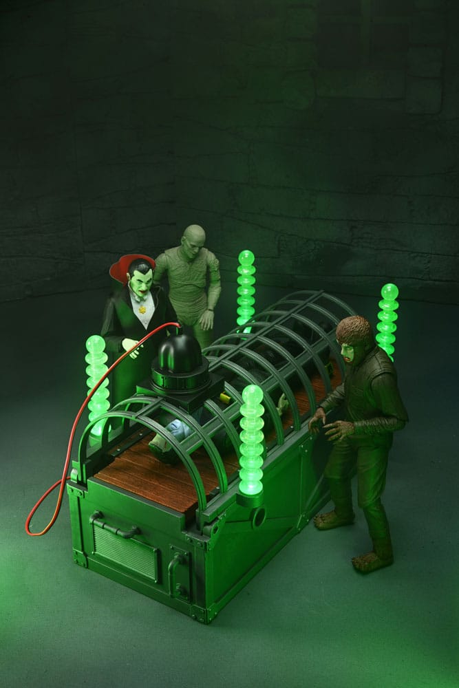 NECA Studios Monsterizer mit Light-Up Effekten Originals Vintage Diorama