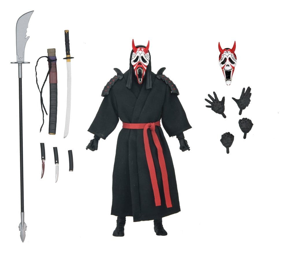 NECA Takatoku Shogun Horror Shinobi Ghost Face Actionfigur