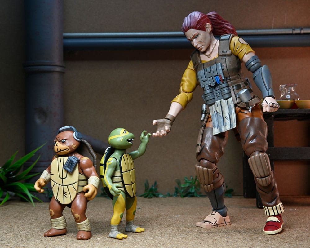 NECA Teenage Mutant Ninja Turtles The Last Ronin Grammy April Actionfigur