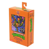 NECA Teenage Mutant Ninja Turtles (1987 Cartoon) Ultimate Michelangelo (VHS) Actionfigur