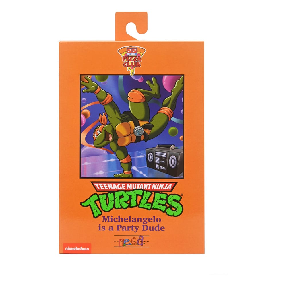 NECA Teenage Mutant Ninja Turtles (1987 Cartoon) Ultimate Michelangelo (VHS) Actionfigur