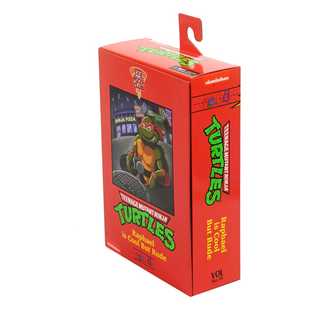 NECA Teenage Mutant Ninja Turtles (1987 Cartoon) Ultimate Raphael (VHS) Actionfigur