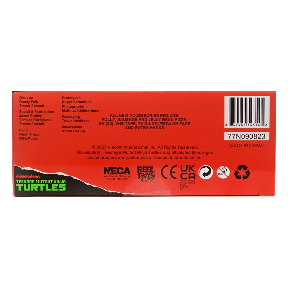 NECA Teenage Mutant Ninja Turtles (1987 Cartoon) Ultimate Raphael (VHS) Actionfigur