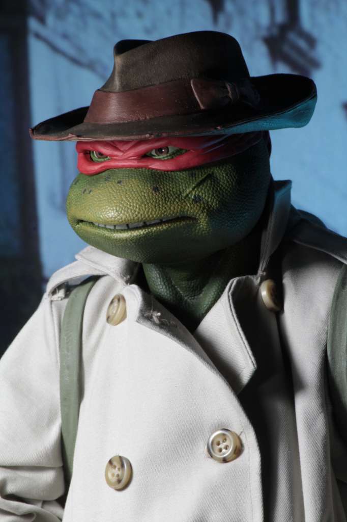 NECA Teenage Mutant Ninja Turtles 1990 Movie Raphael Disguise 1/4 Actionfigur