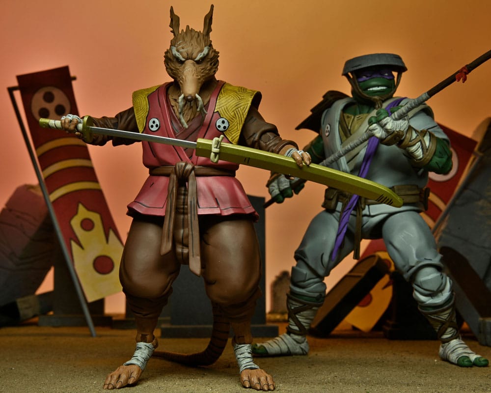NECA Teenage Mutant Ninja Turtles The Last Ronin Splinter Ultimate Splinter Figur