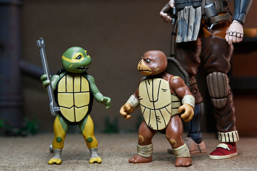 NECA Teenage Mutant Ninja Turtles The Last Ronin Grammy April Actionfigur