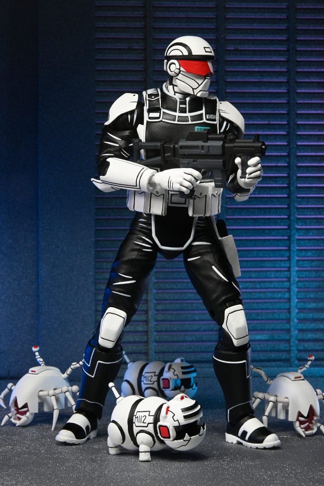 NECA Teenage Mutant Ninja Turtles Last Ronin Synja Commando With Mousers Actionfigur