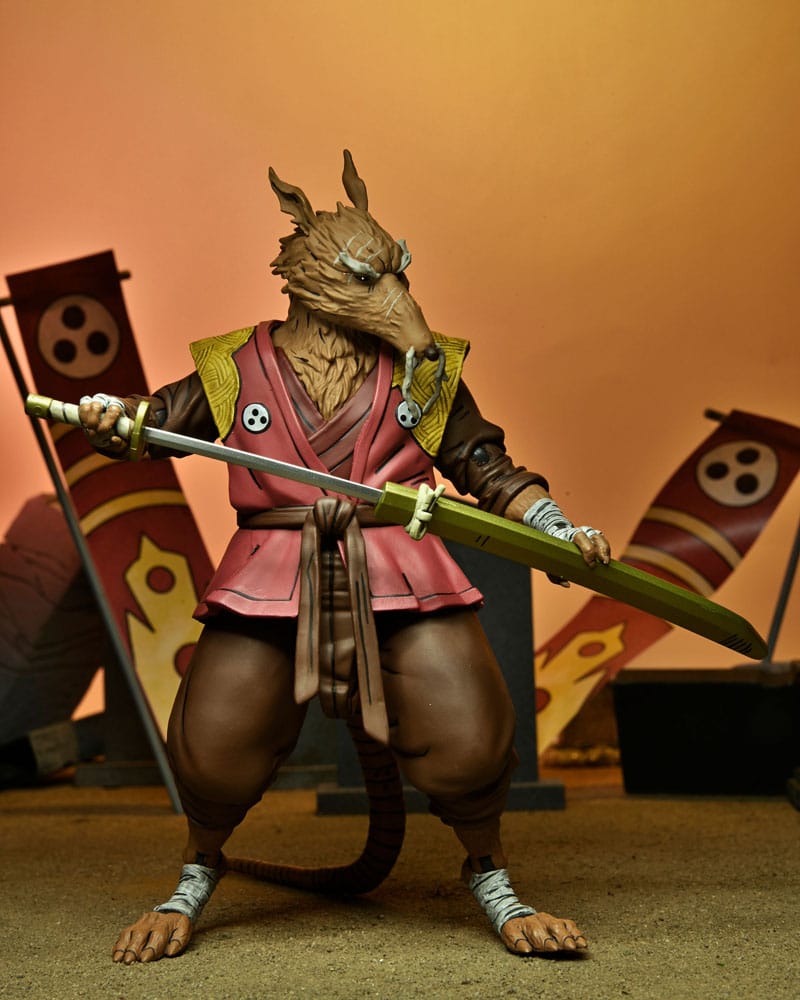 NECA Teenage Mutant Ninja Turtles The Last Ronin Splinter Ultimate Splinter Figur