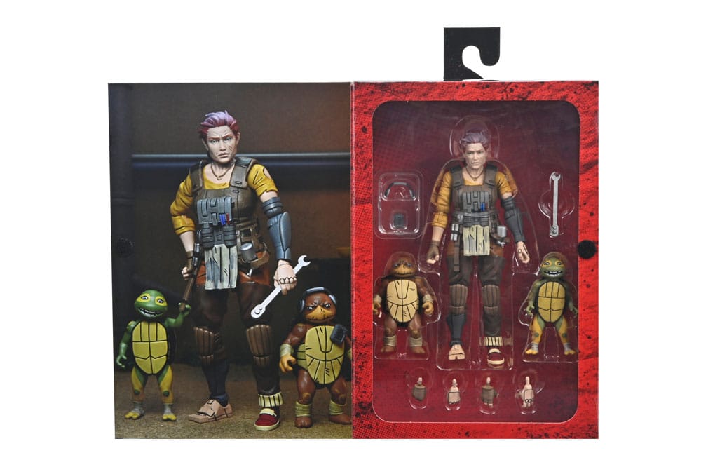 NECA Teenage Mutant Ninja Turtles The Last Ronin Grammy April Actionfigur