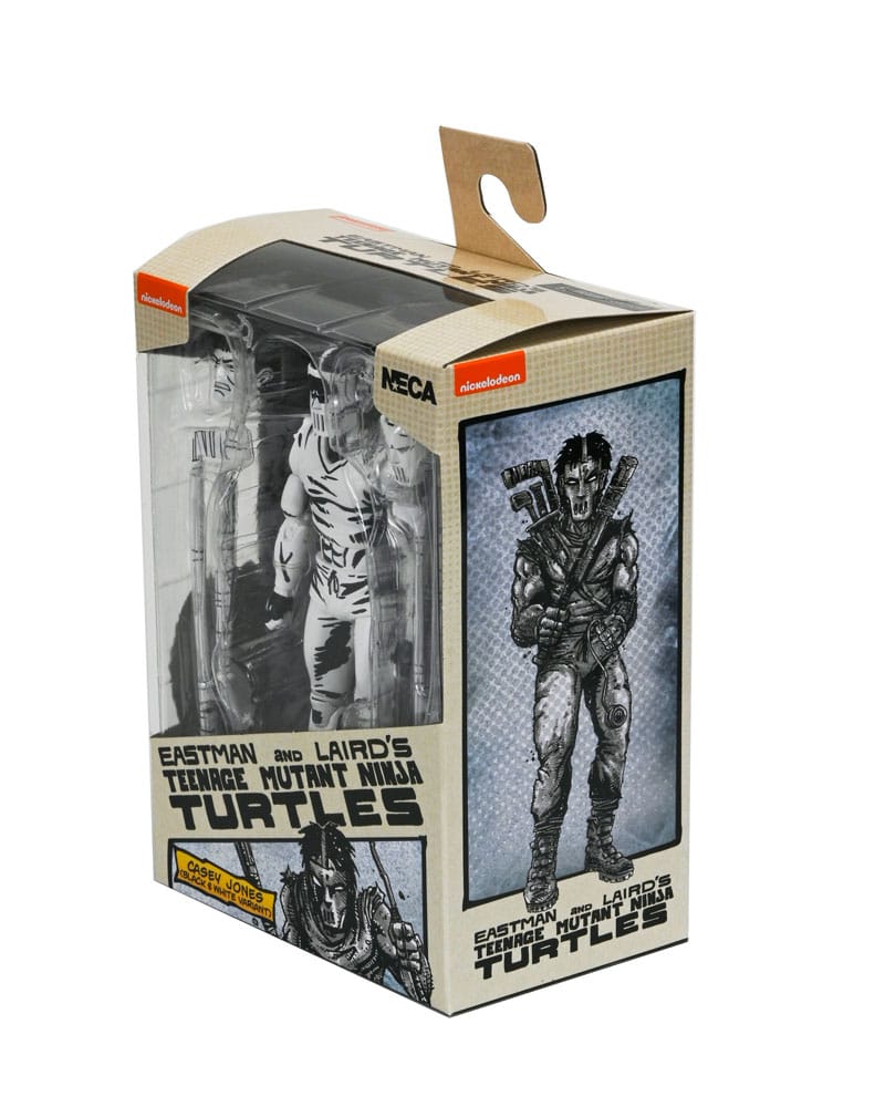 NECA Teenage Mutant Ninja Turtles Actionfigur Casey Jones Black & White 18 cm