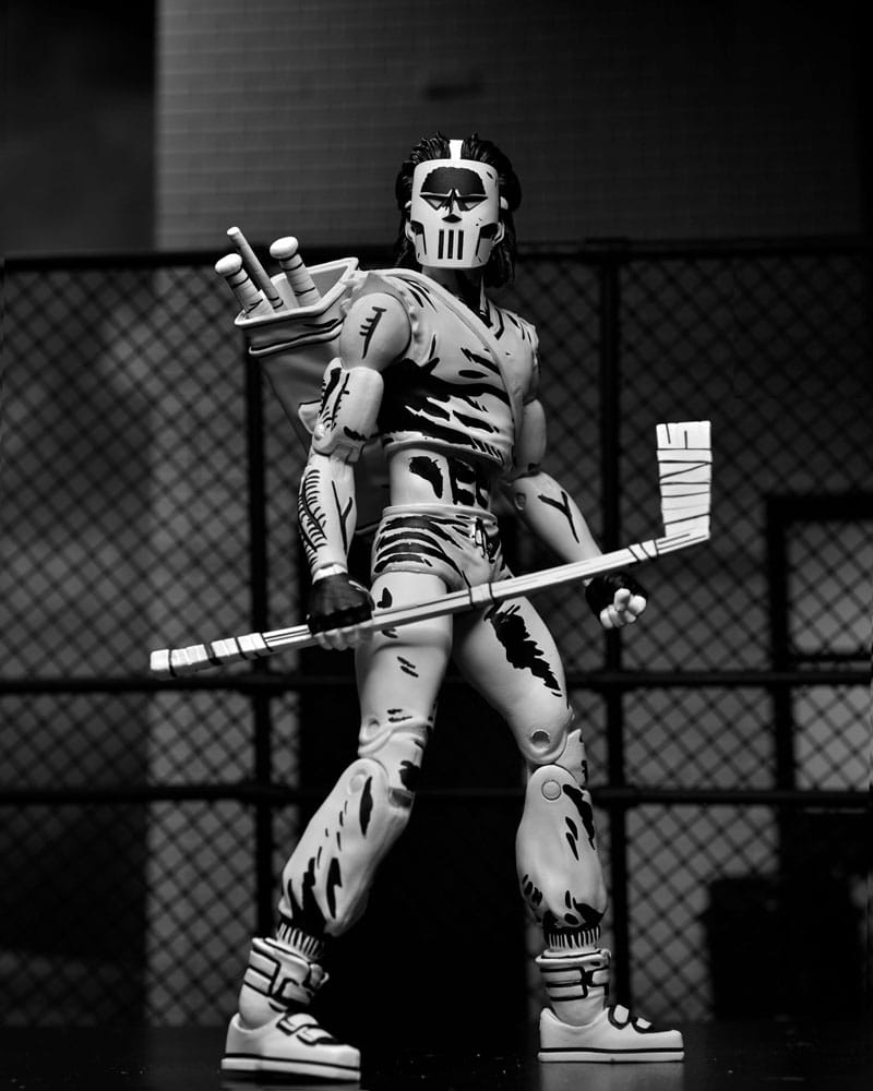 NECA Teenage Mutant Ninja Turtles Actionfigur Casey Jones Black & White 18 cm