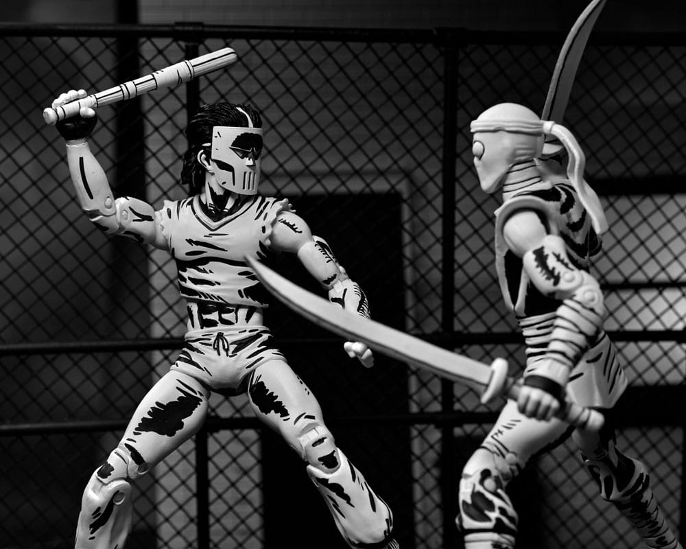 NECA Teenage Mutant Ninja Turtles Actionfigur Casey Jones Black & White 18 cm