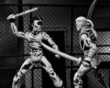 NECA Teenage Mutant Ninja Turtles Actionfigur Casey Jones Black & White 18 cm