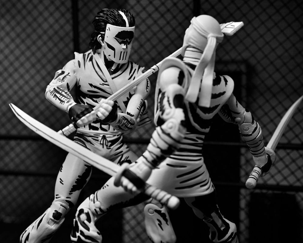 NECA Teenage Mutant Ninja Turtles Actionfigur Casey Jones Black & White 18 cm
