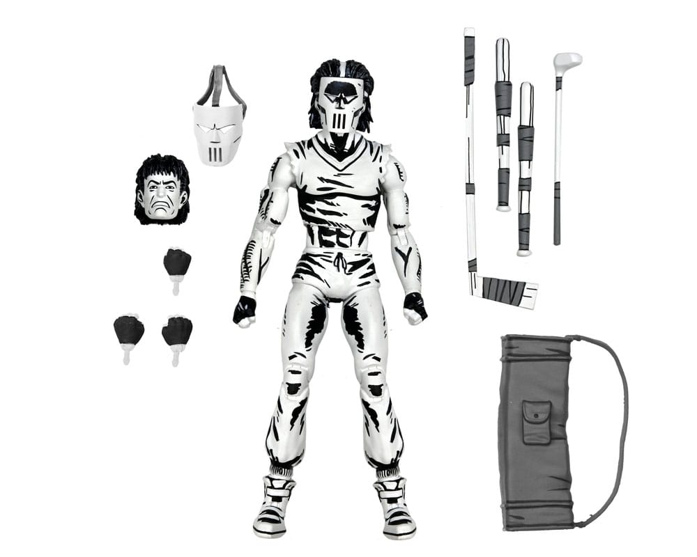 NECA Teenage Mutant Ninja Turtles Actionfigur Casey Jones Black & White 18 cm