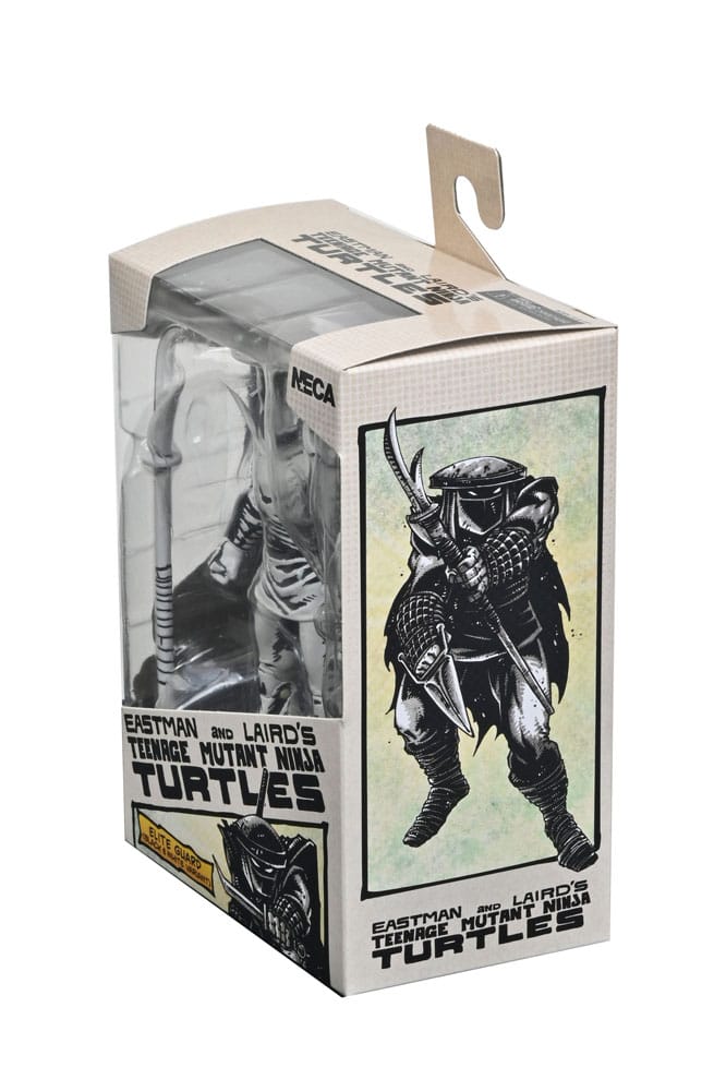 NECA Teenage Mutant Ninja Turtles Actionfigur Elite Foot Ninja Guard Black & White 18 cm