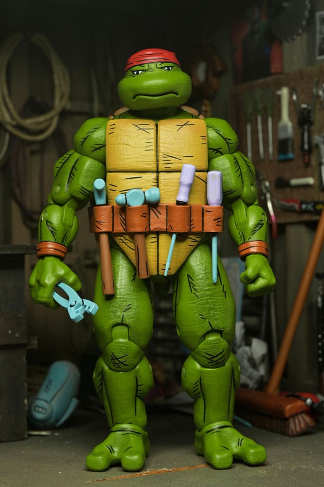 NECA Teenage Mutant Ninja Turtles Actionfigur Handyman Donatello 18 cm