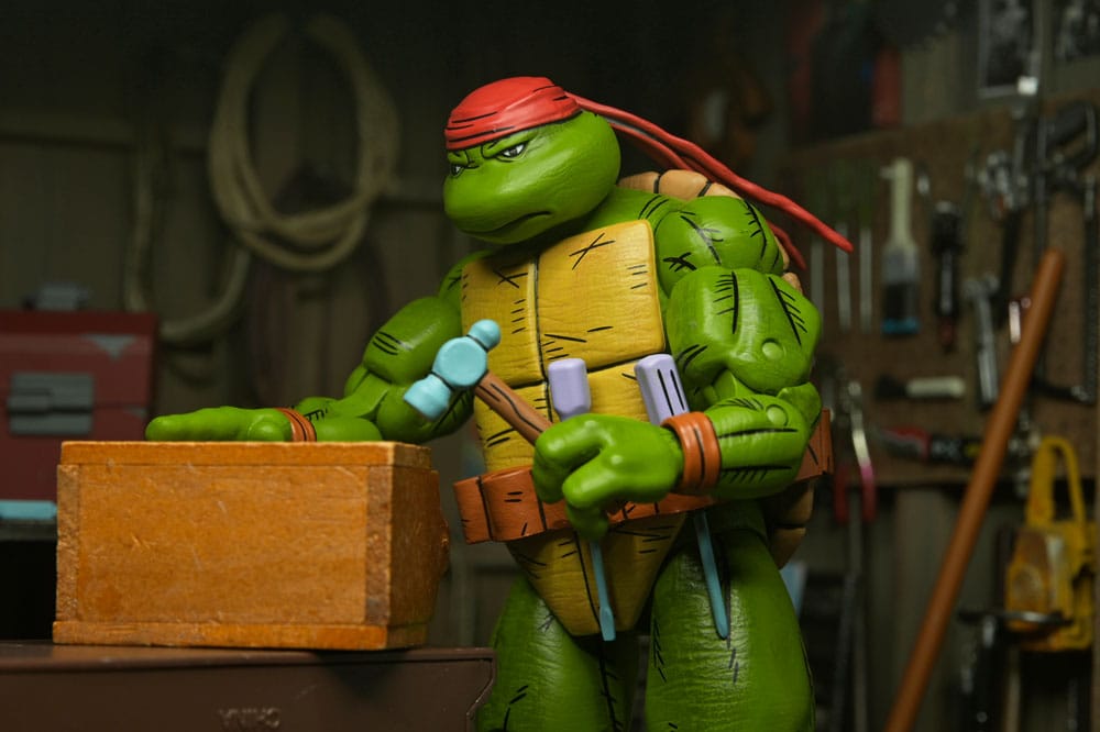NECA Teenage Mutant Ninja Turtles Actionfigur Handyman Donatello 18 cm