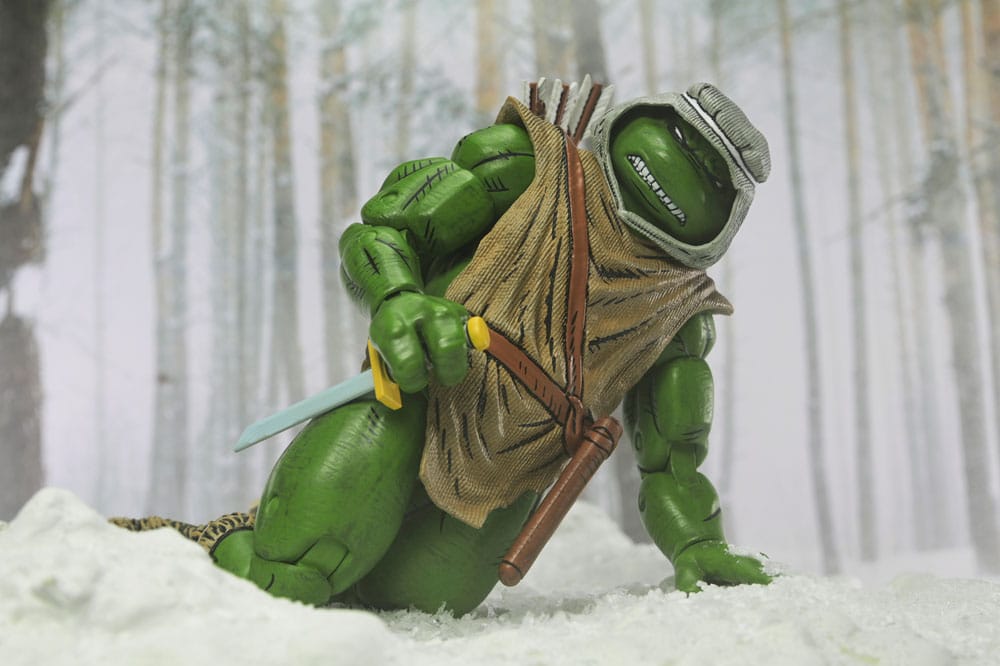 NECA Teenage Mutant Ninja Turtles Actionfigur Hunter Leo 18 cm