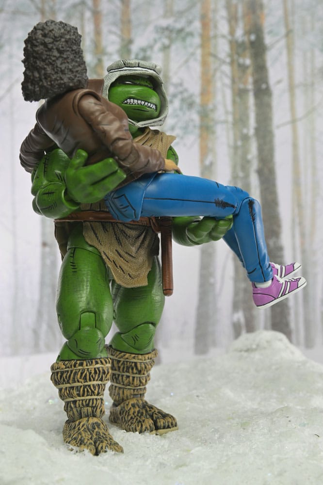 NECA Teenage Mutant Ninja Turtles Actionfigur Hunter Leo 18 cm