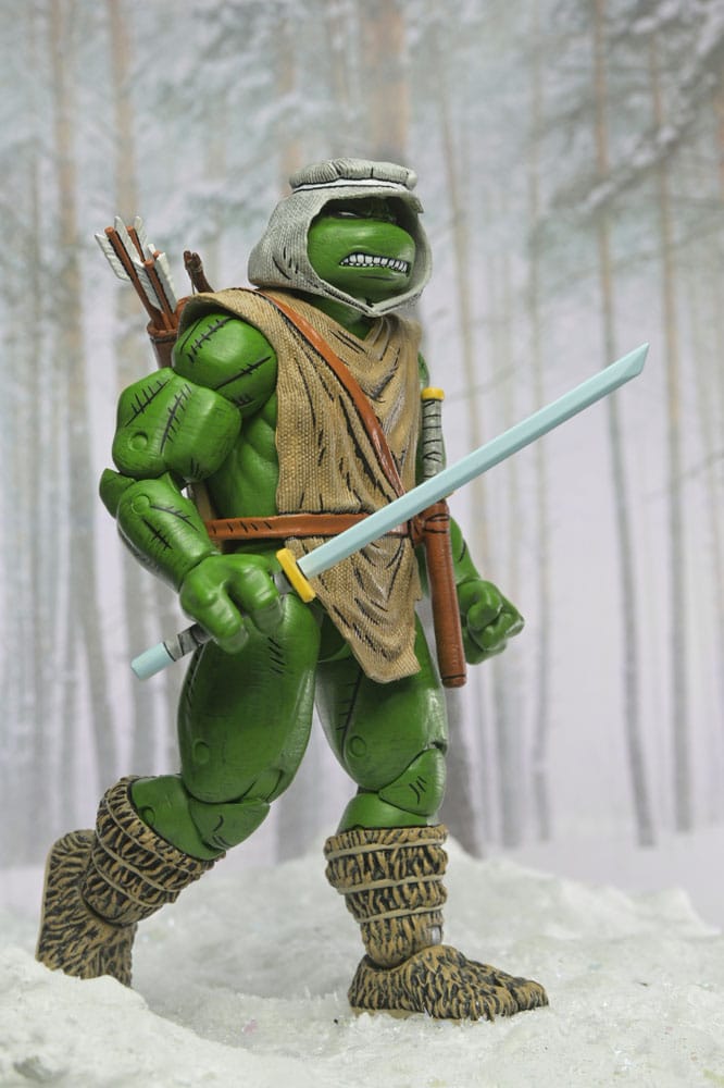 NECA Teenage Mutant Ninja Turtles Actionfigur Hunter Leo 18 cm