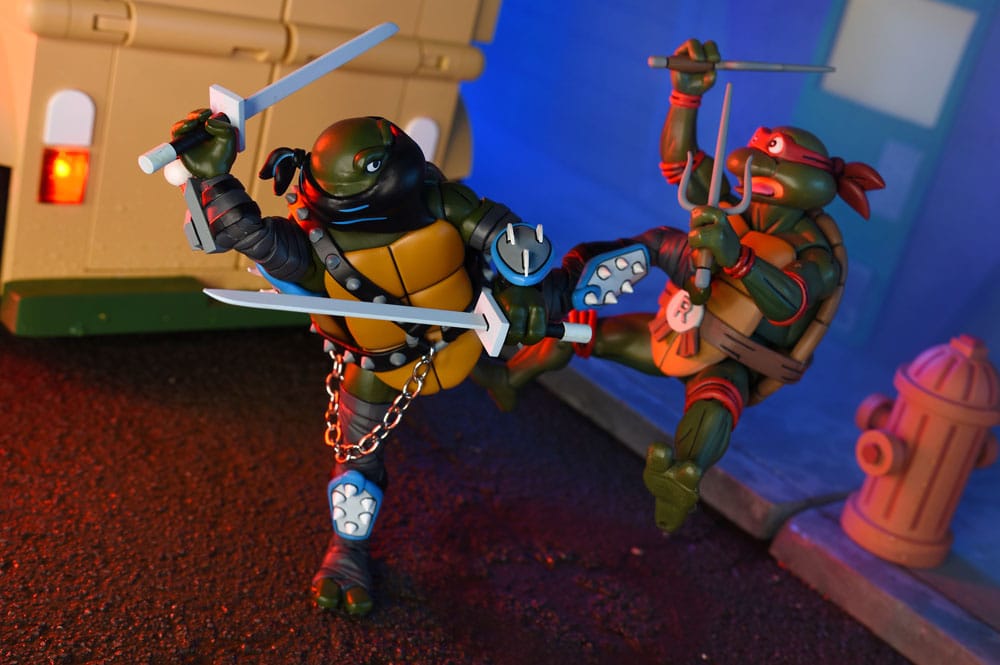 NECA Teenage Mutant Ninja Turtles Actionfigur Ultimate Dark Leo 18 cm