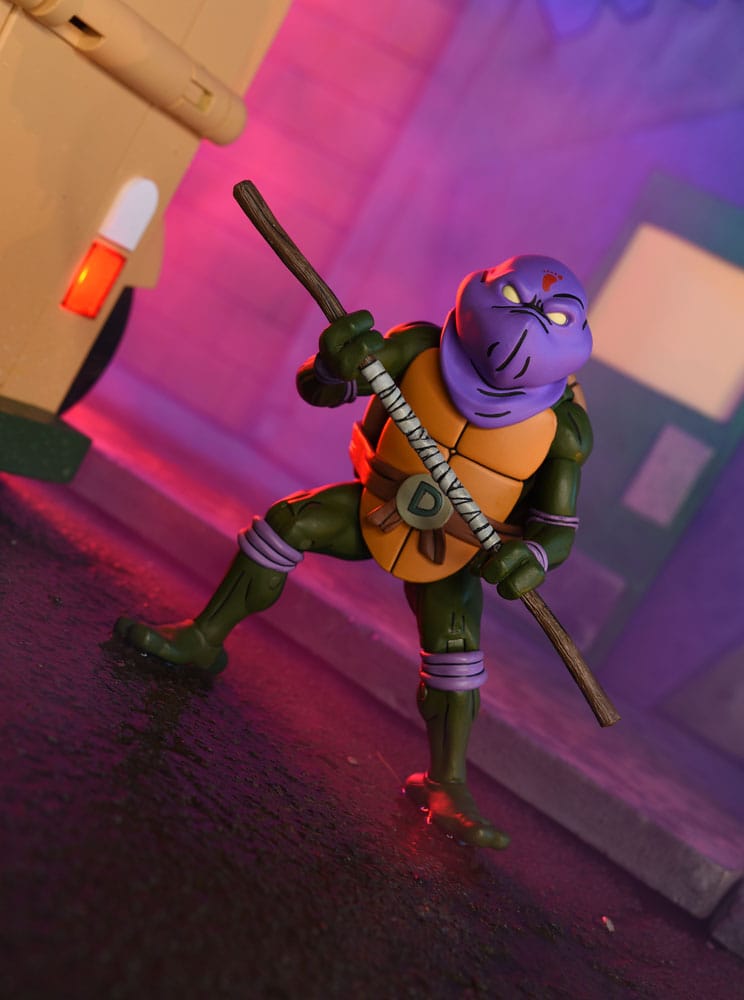 NECA Teenage Mutant Ninja Turtles Actionfigur Ultimate Dark Leo 18 cm