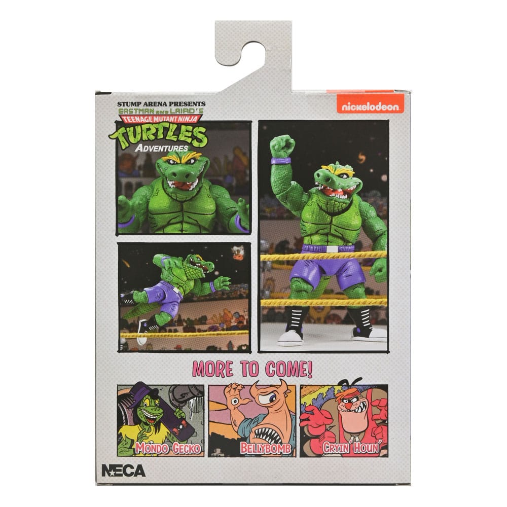NECA Teenage Mutant Ninja Turtles (Archie Comics) Actionfigur Stump Wrestling Leatherhead 18 cm