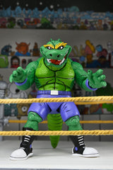 NECA Teenage Mutant Ninja Turtles (Archie Comics) Actionfigur Stump Wrestling Leatherhead 18 cm