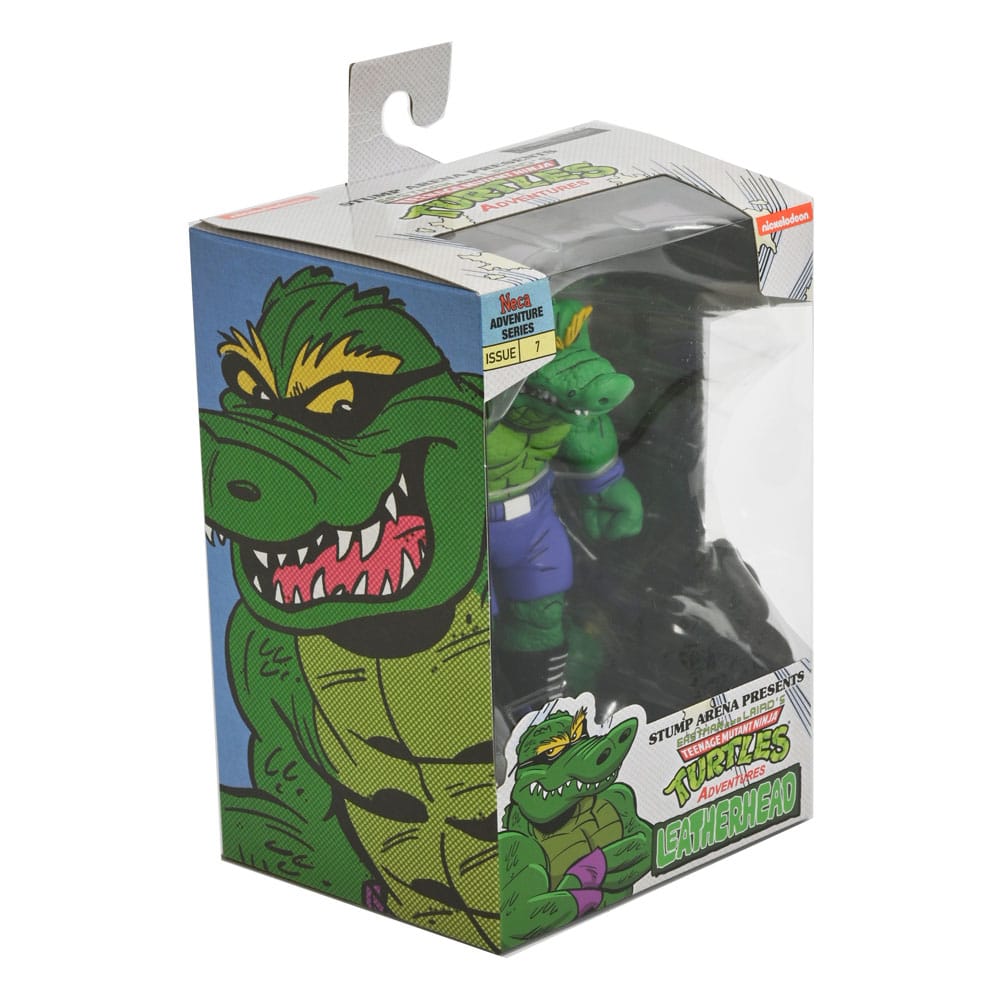 NECA Teenage Mutant Ninja Turtles (Archie Comics) Actionfigur Stump Wrestling Leatherhead 18 cm