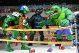 NECA Teenage Mutant Ninja Turtles (Archie Comics) Actionfiguren 4er-Pack Stump Wrestling Turtles 18 cm
