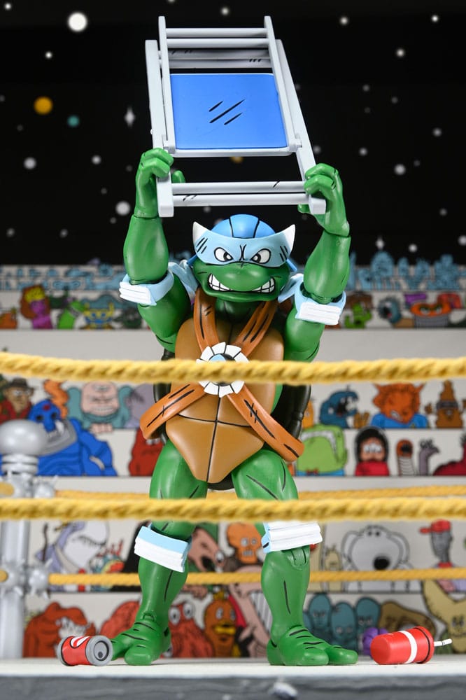 NECA Teenage Mutant Ninja Turtles (Archie Comics) Actionfiguren 4er-Pack Stump Wrestling Turtles 18 cm