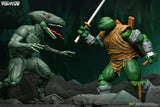 NECA Teenage Mutant Ninja Turtles Daimyo Orkai & Raptor 2er-Pack Actionfiguren