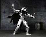 NECA Teenage Mutant Ninja Turtles Foot Assassin Black and White Actionfigur