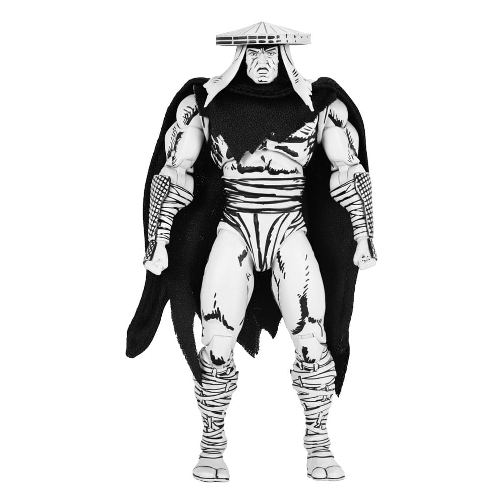 NECA Teenage Mutant Ninja Turtles Foot Assassin Black and White Actionfigur