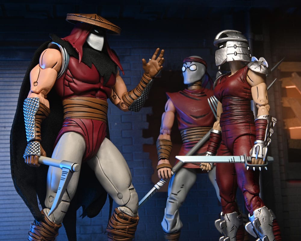 NECA Teenage Mutant Ninja Turtles Foot Assassin Classic Colors Actionfigur