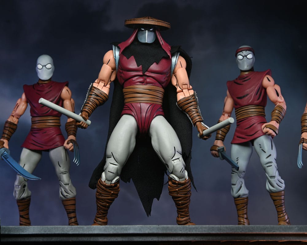 NECA Teenage Mutant Ninja Turtles Foot Assassin Classic Colors Actionfigur
