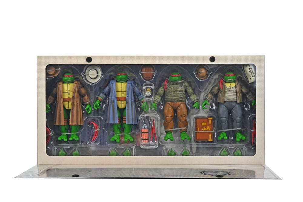 NECA Teenage Mutant Ninja Turtles Gangster Turtles 4er Pack Actionfigur