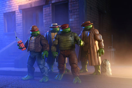 NECA Teenage Mutant Ninja Turtles Gangster Turtles 4er Pack Actionfigur