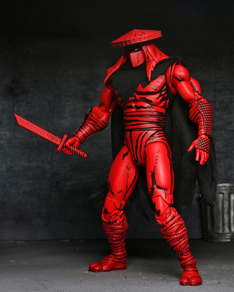 NECA Teenage Mutant Ninja Turtles (Mirage Comics) Actionfigur Red and Black Foot Assassin 18 cm