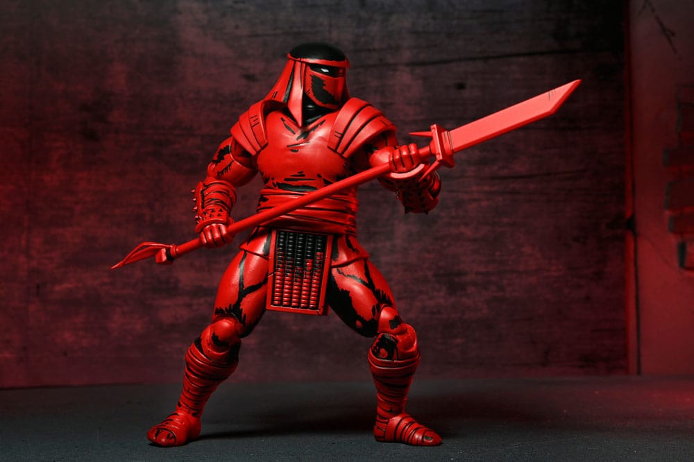 NECA Teenage Mutant Ninja Turtles (Mirage Comics) Actionfigur Red and Black Foot Enforcer 18 cm