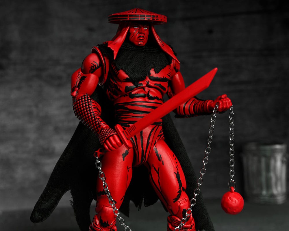 NECA Teenage Mutant Ninja Turtles (Mirage Comics) Actionfigur Red and Black Foot Assassin 18 cm