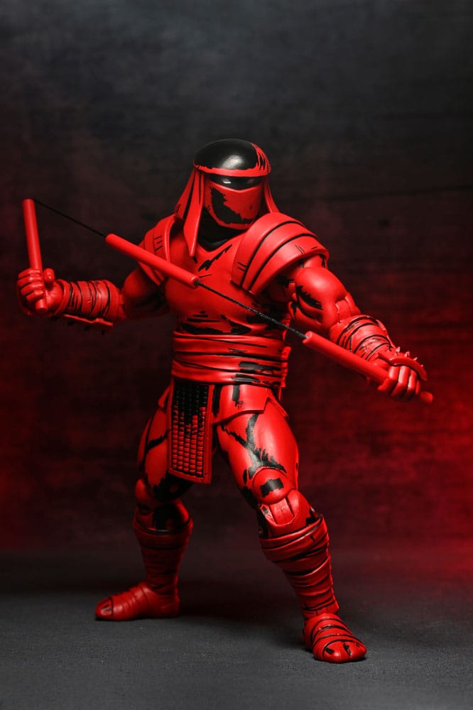 NECA Teenage Mutant Ninja Turtles (Mirage Comics) Actionfigur Red and Black Foot Enforcer 18 cm