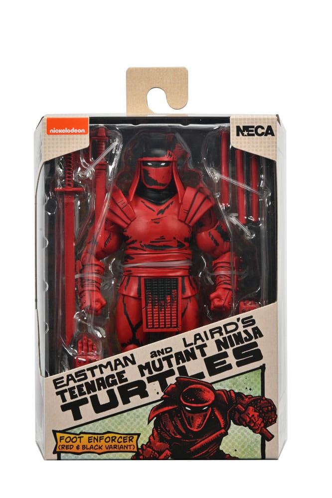 NECA Teenage Mutant Ninja Turtles (Mirage Comics) Actionfigur Red and Black Foot Enforcer 18 cm
